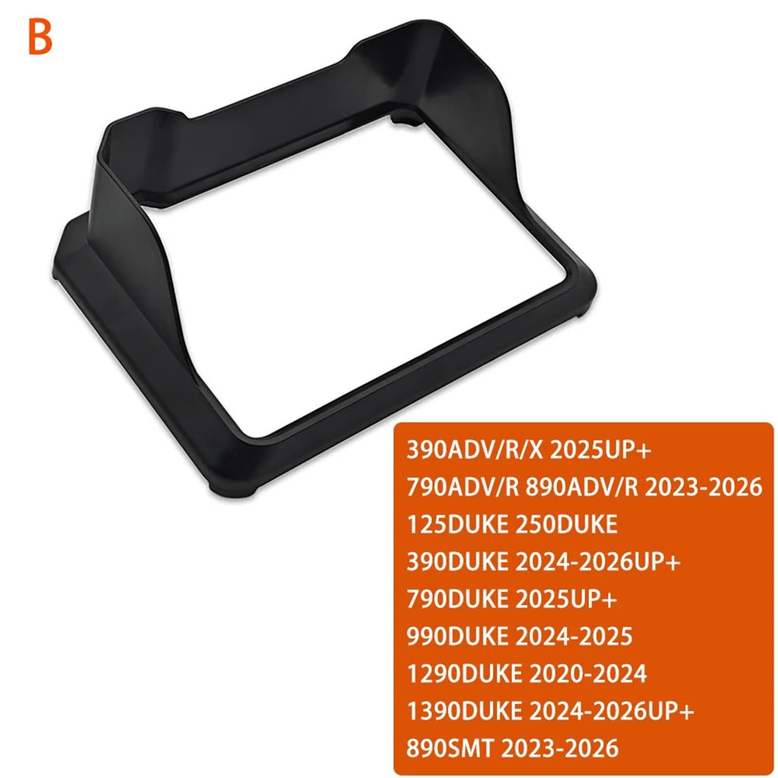 Adatto per Duke 1290 1390 390ADV 790 Adventure R 890ADV Strumento Moto Cruscotto Copertura Della Protezione Dello Schermo soffietto forcella(B 2024-2026)