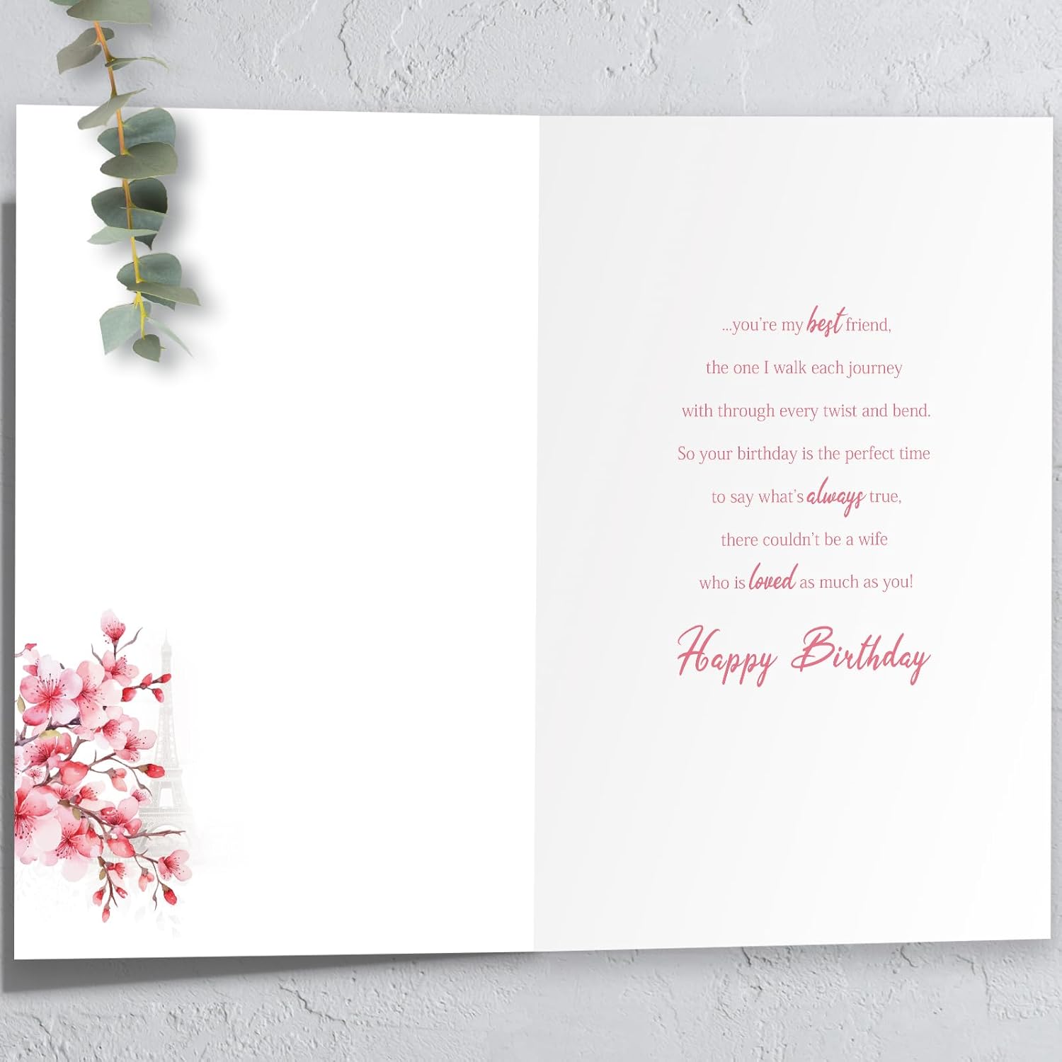 Wife Birthday Card, Happy Birthday Card & Gifts for Wife from Husband, Funny Bday Card & Gifts for Women Her - Image 2