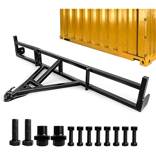 Upgraded Shipping Container Tow Bar Kit, New Material Shipping Container Truck Towing, Split Design for Easy Storage, Suitable for 20ft - 40ft Containers