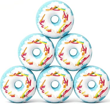 Ocean Scented Bath Bomb - YC104, 1.41 oz, Pack of 6 - Perfect for Bubble Spa Bath - Essential Oil Personal Care Bath Gift for Birthday Mothers Day Christmas