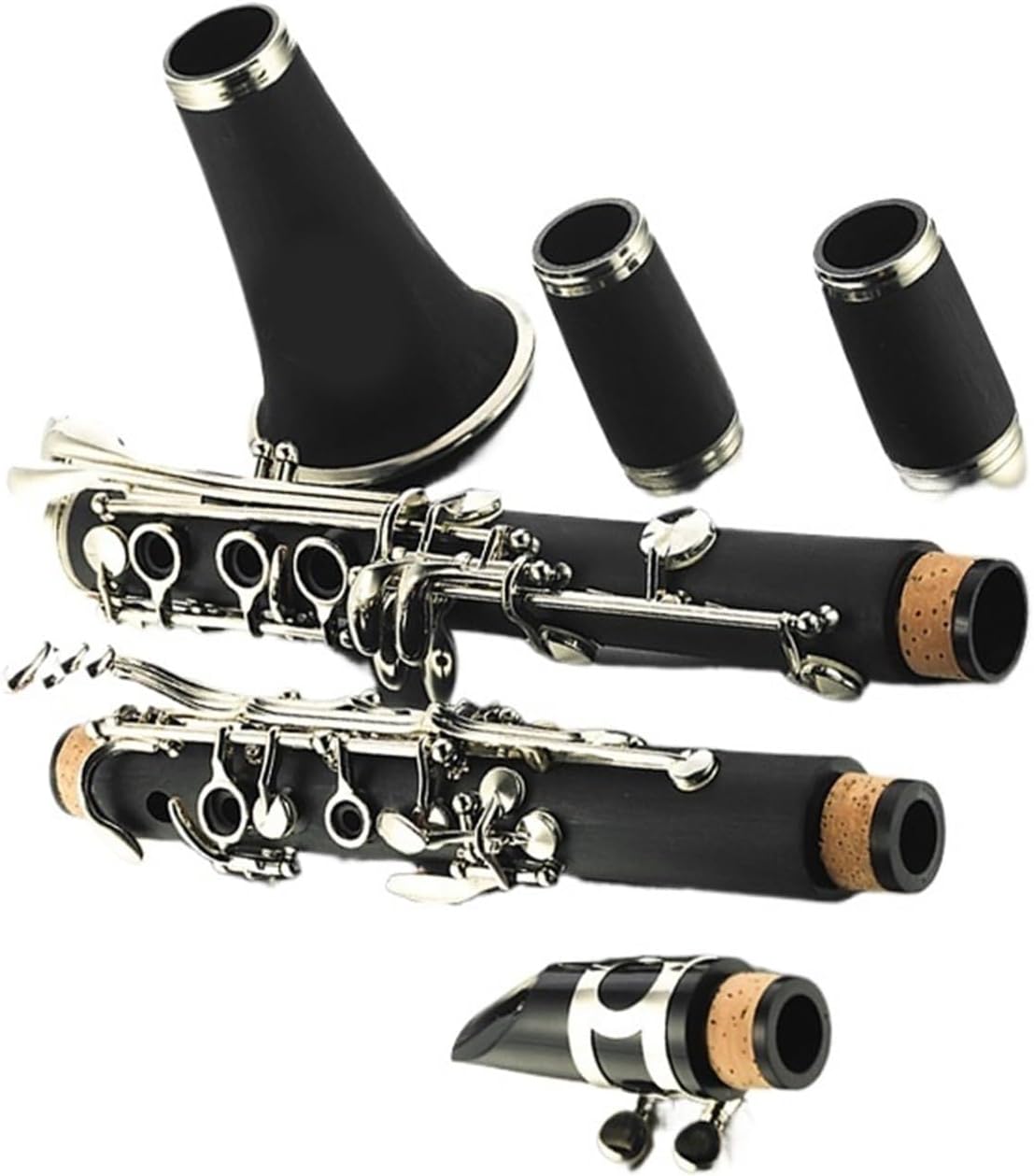 Beginner clarinet hardwood instrument Bb key Clarinet