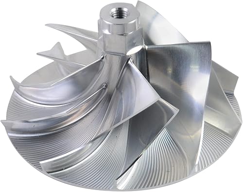 Wicked Turbo Billet Compresor Rueda Reemplazo para Ford 7.3L PowerStroke Diesel TP38 Tubo 1994-2003 WW38 GELUOXI