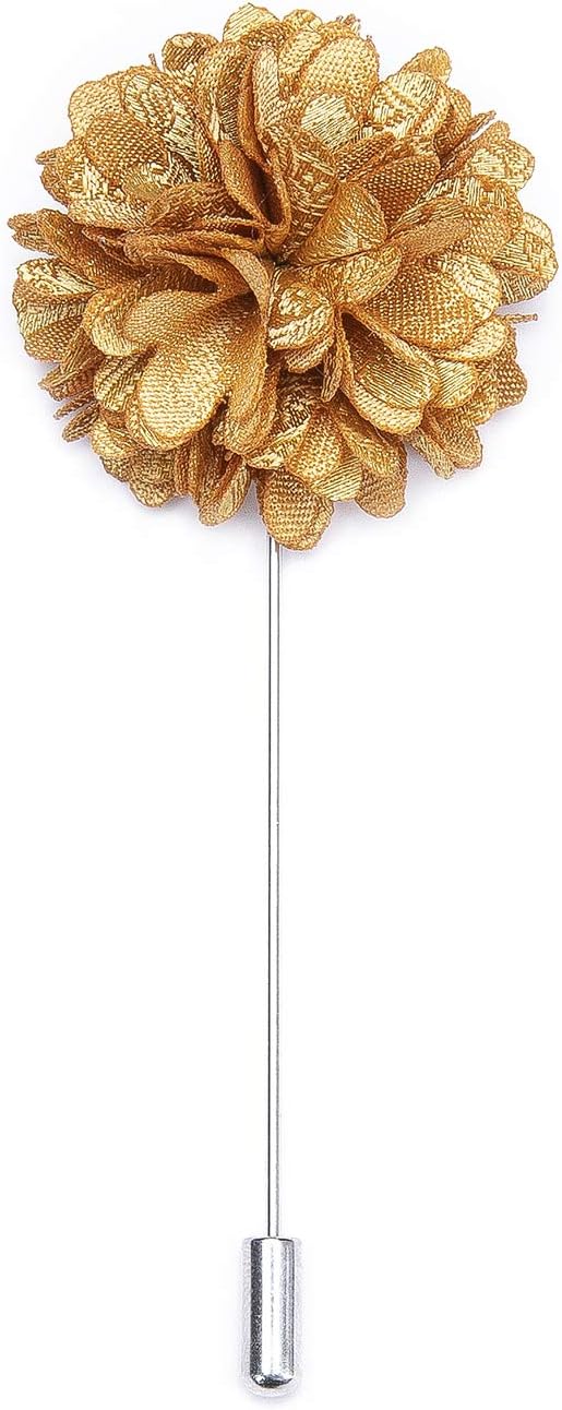 Hi-Tie Silk Mens Suit Vest Tie and Bowtie Lapel Pin Gold Tie Clip Paisley Floral Waistcoat 8PCS Set Tuxedo Wedding Party - Image 4