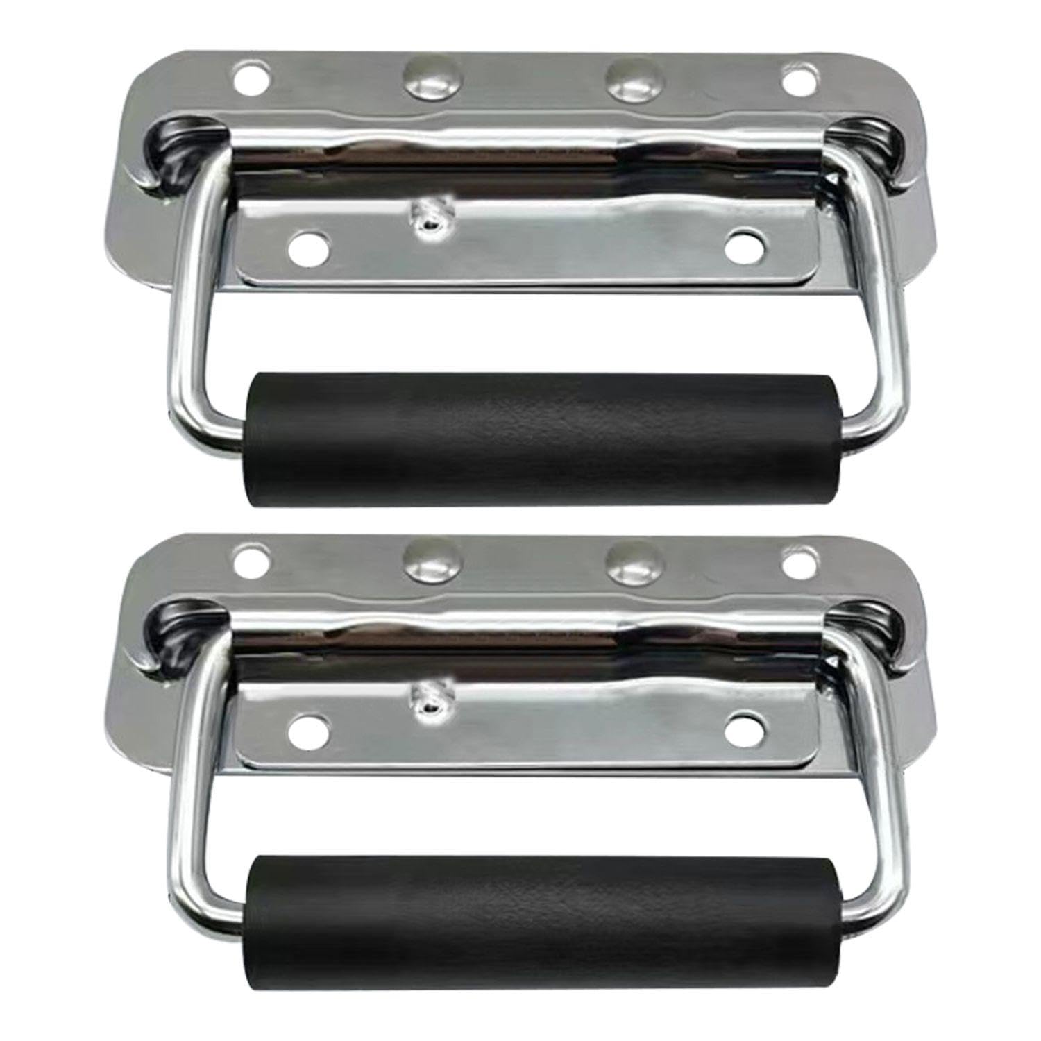 Tiradores De Puertas Corredizas De 2 Uds, Tiradores De Aluminio Para Muebles Tiradores Negros Para Armarios De Cocina 95912255