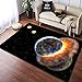 Produktbild SHENGMEI Anti-Rutsch-Teppich, 3D-Druck Planet Raum Teppich Schlafzimmer Dekor Nachttisch Teppiche Büro Lounge Teppich Süße Bodenmatte 120 X 160 cm M3086