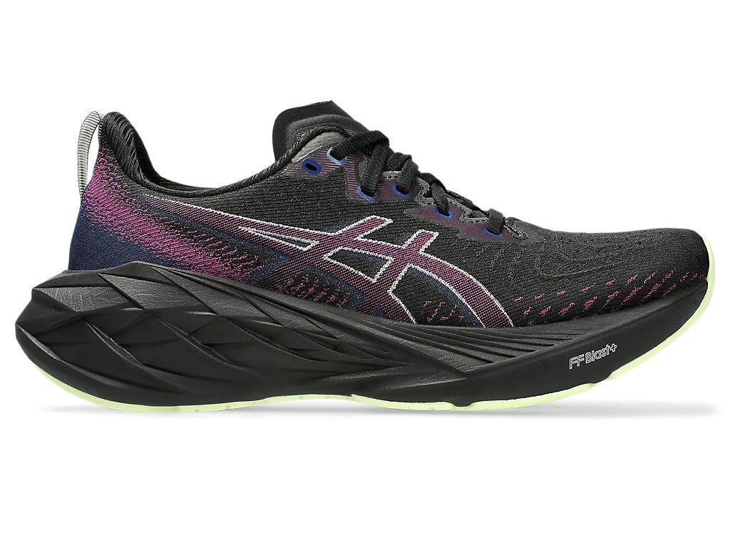 ASICS Women NOVABLAST 4 Black/Blue Expanse Running Shoes - 7 UK (1012B510.003) (B0D9BNWYQP) Amazon Price History, Amazon Price Tracker