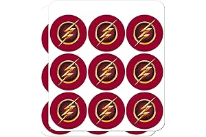 The Flash TV Series Logo Stickers for Planners, Calendars and Crafting