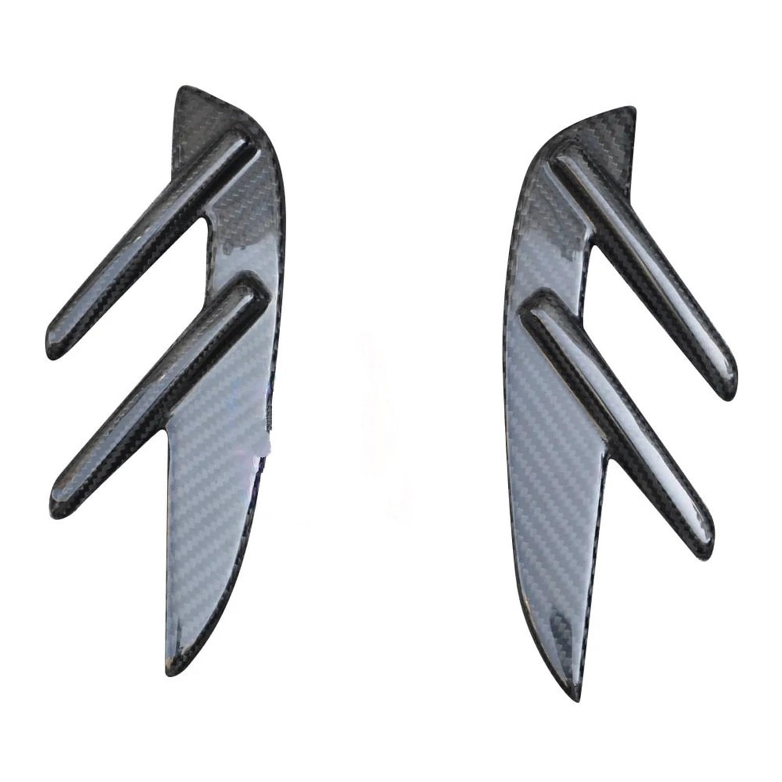 Car Side Wing Trim Dry Carbon Fiber Car Fender Stickers Air Vent Fit for BMW G80 G82 G83