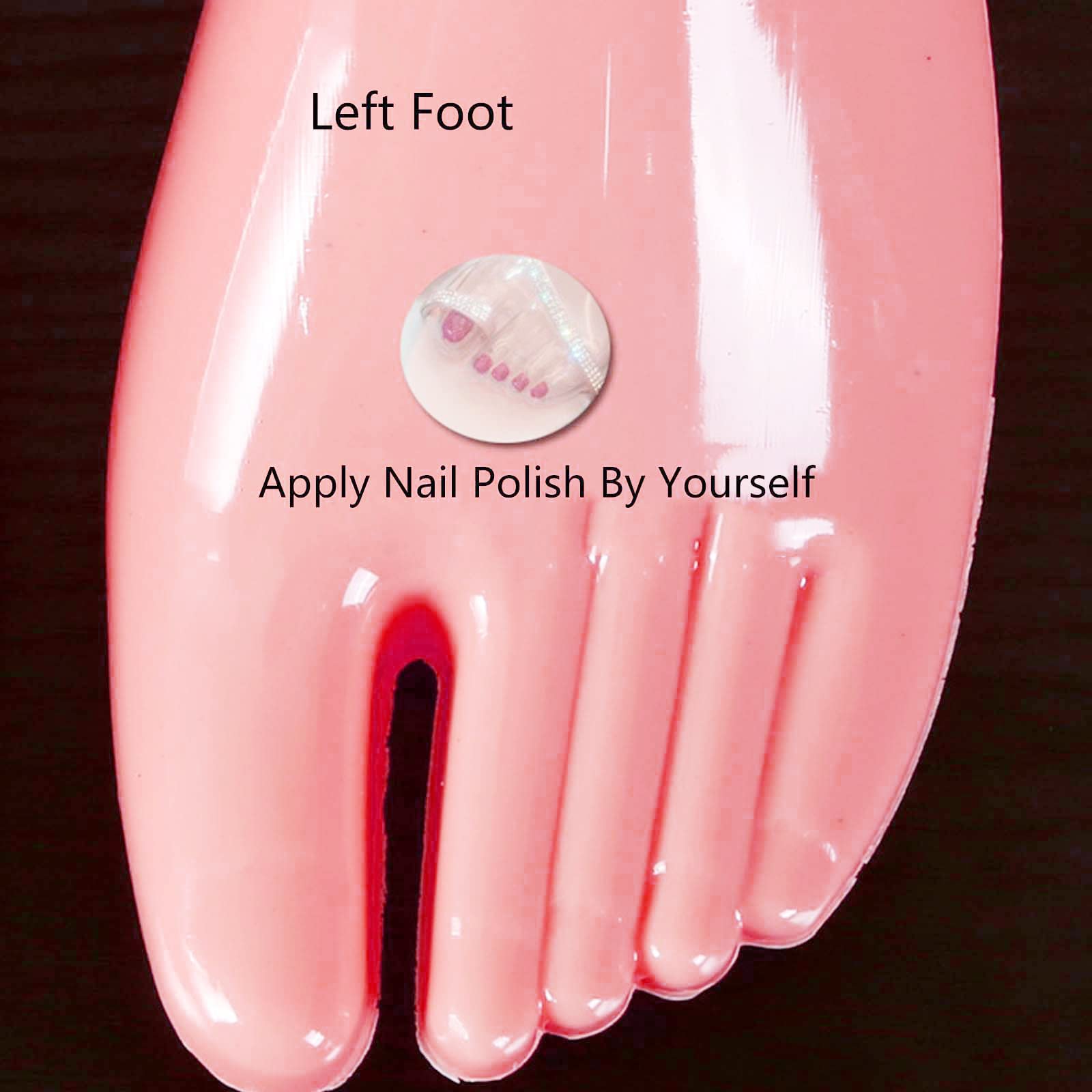 Pieds en plastique pour chaussures chaussettes sandales support de pied mannequin femme présentoir bijoux sandale support de pied
