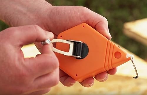 Miniatura 8 de Keson P100BKT - Carrete de línea de tiza, cuerda de 0.069 pulgadas, capacidad de 2 a 4 onzas, 100 pies (paquete de 30)