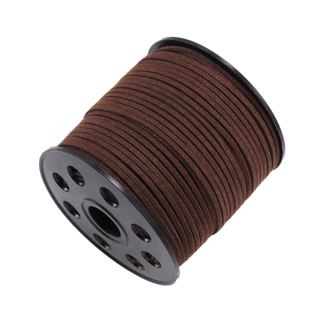 1 pezzo 10 M x 2,5mm Cordino in pelle scamosciata Faux, corde in pelle per classici lavori fai da te, per bracciali, per creazione di gioielli, collane fai da te, imballaggio regalo, marrone B
