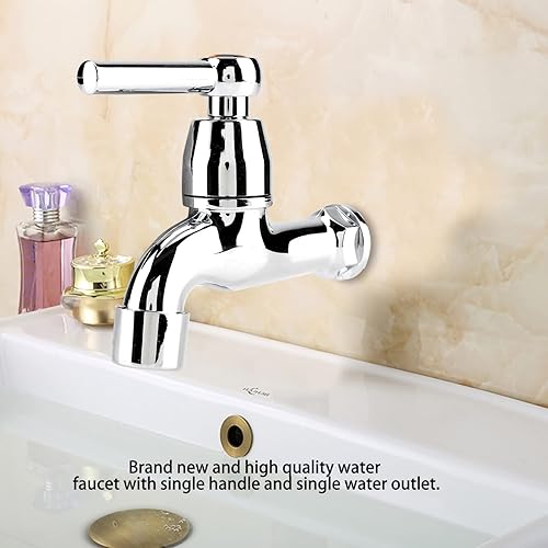 Miniatura 8 de Grifo de agua fría individual, grifo de lavadora, fregadero de plástico ABS, grifo de agua para lavadero, baño, lavadora, trapeador, bañera de