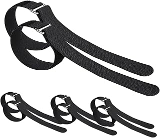 4 Pairs Crampons for Shoes Non for Roofing and Climbing Adjustable Straps for Supplies for Outdoor Activities