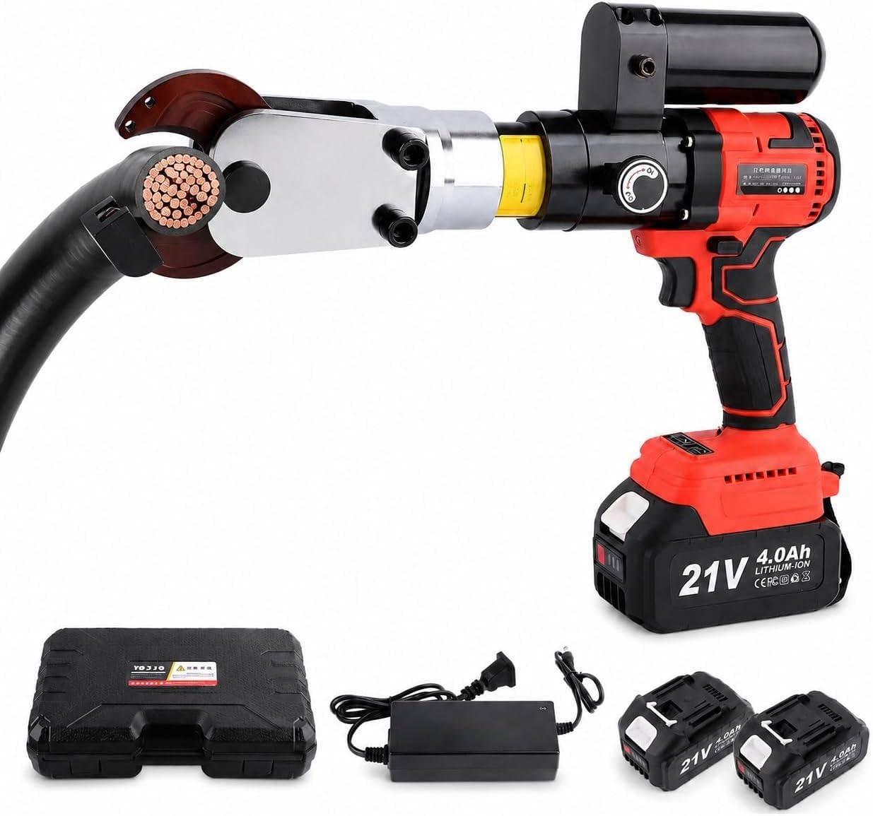 Hydrauliczna Zaciskarka do Końcówek Kablowych, 7 Ton CutterOnlyKit