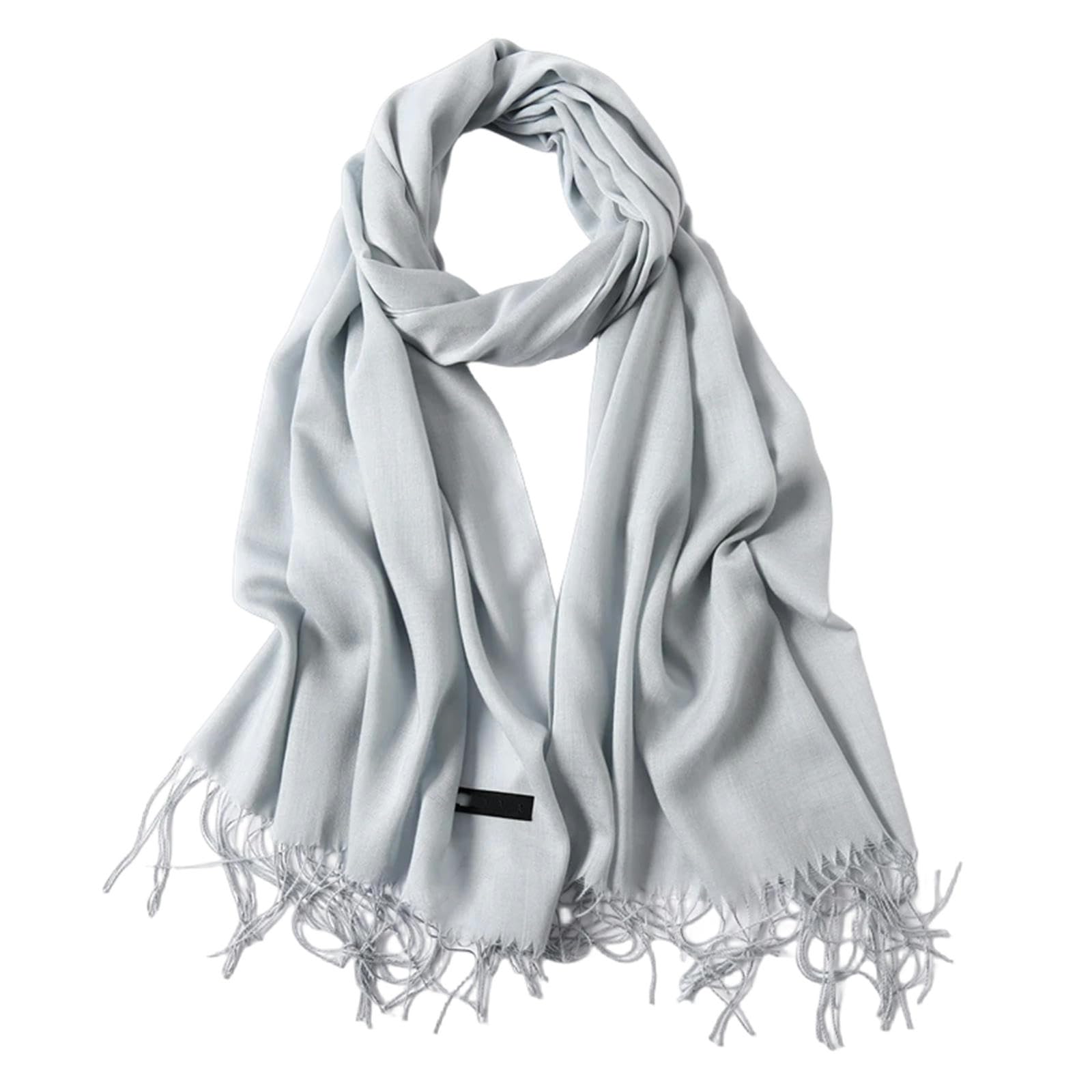 MdybF Schals & Tücher für damen Feste Farbe Weicher Frauen Schal Schals Dame Sommer Dünne Schals Wickeln Winter-green_a