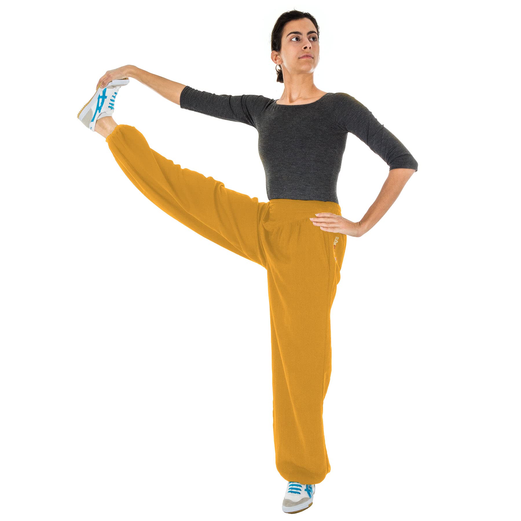Pantalones de entrenamiento de algodón (ligeros) para mujer Kung Fu & Yoga
