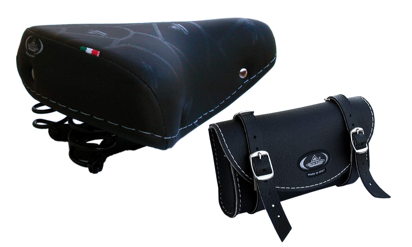 Selle Vintage Graziella Montegrappa Modèle 07-F Noir