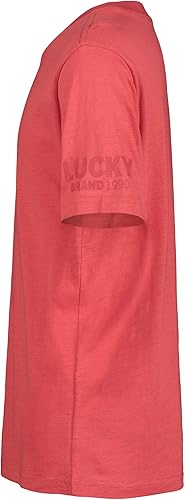 Miniatura 3 de Lucky Brand Boys Short Sleeve Key Solid Crew Neck T-Shirt, Soft, Comfortable, Relaxed Fit