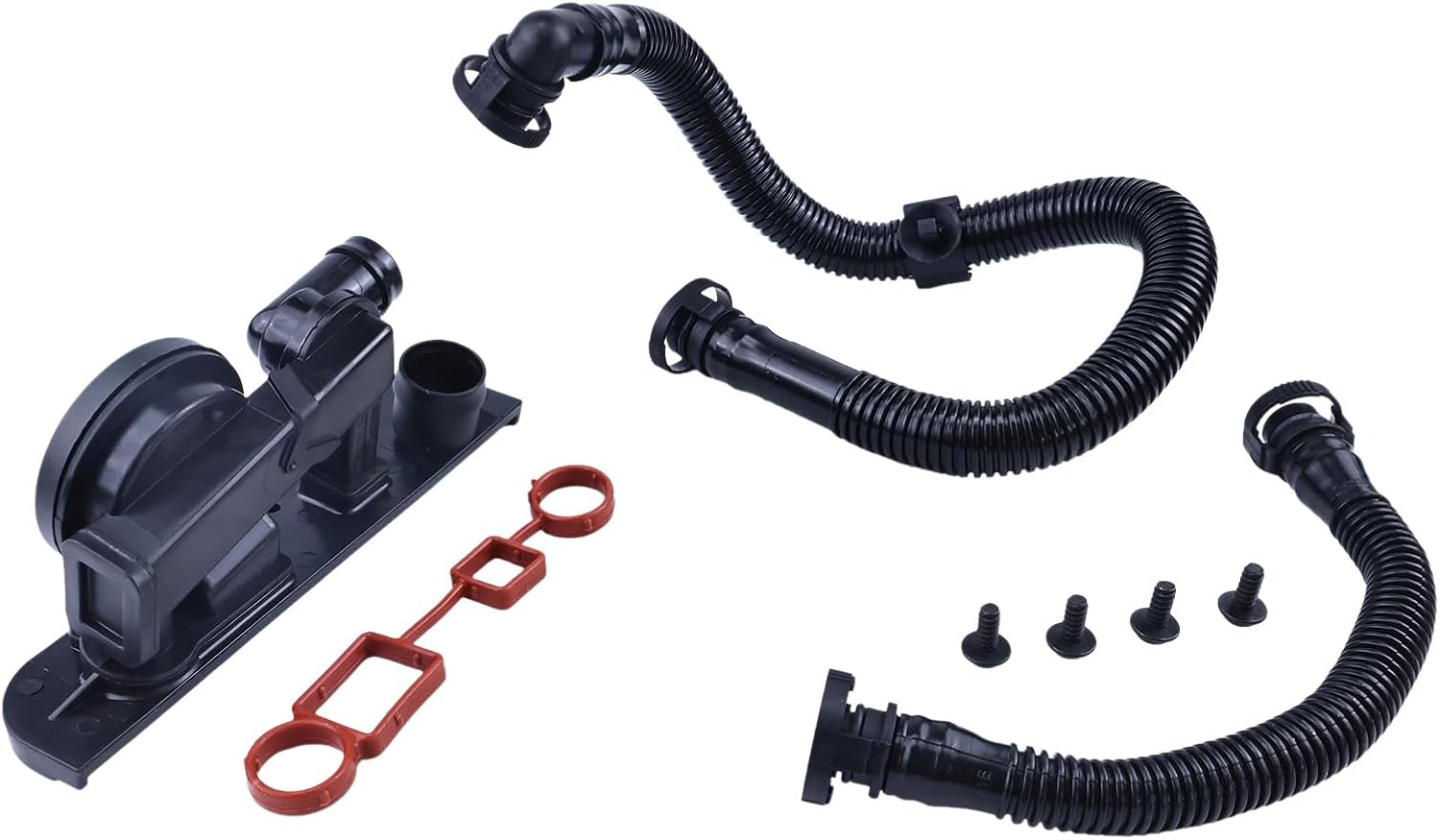 06F129101N Pressure Control Valve PCV with Hose Compatible with Audi A3 A4 A6 TT TT Roadster for Volkswagen Jetta Passat Seat Altea