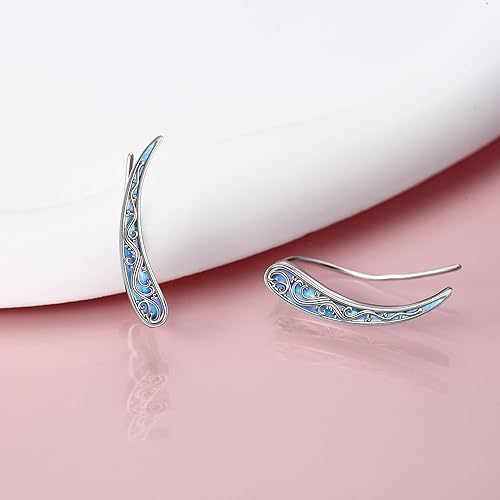 Miniatura 4 de Aretes de plata de ley con filigrana de filigrana, aretes de filigrana vintage, joyería de filigrana, regalos para mujer