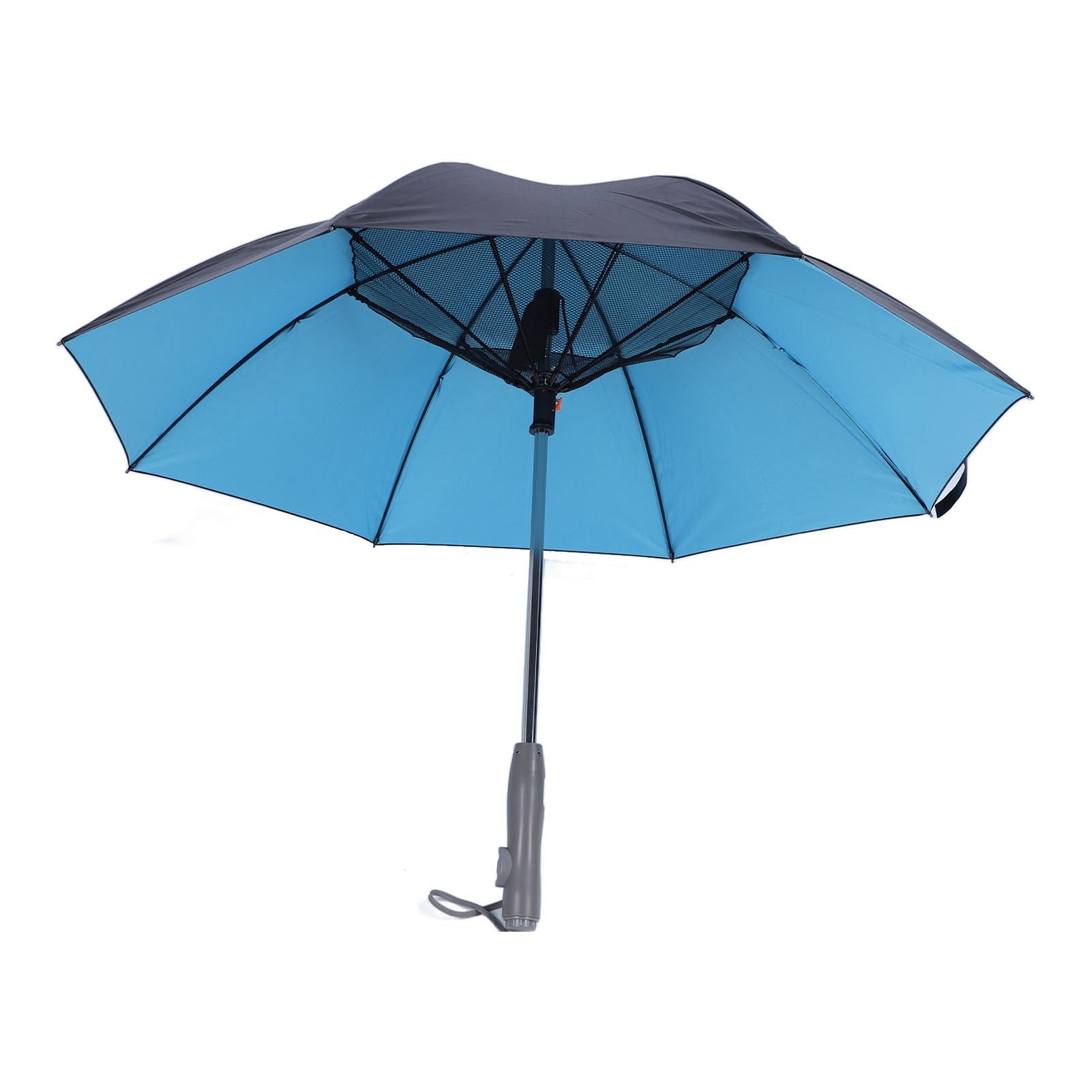 Ombrello con Ventola Nebulizzante con Protezione UV, Leggero e Robusto per gli Sport All'aria Aperta e L'uso in Spiaggia, Telaio in Lega di Alluminio, Raffreddamento Continuo