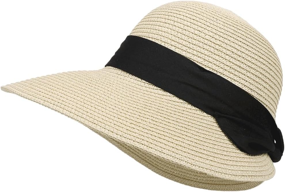 Women HatWide Brim Floppy Female Lady Outdoor Foldable Beach Sun Cap