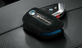 BMW M Performance Alcantara Carbon Key Case 1 2 3 5 6 7 Series X1 X2 X3 X4 X5 X6 X7 Z4