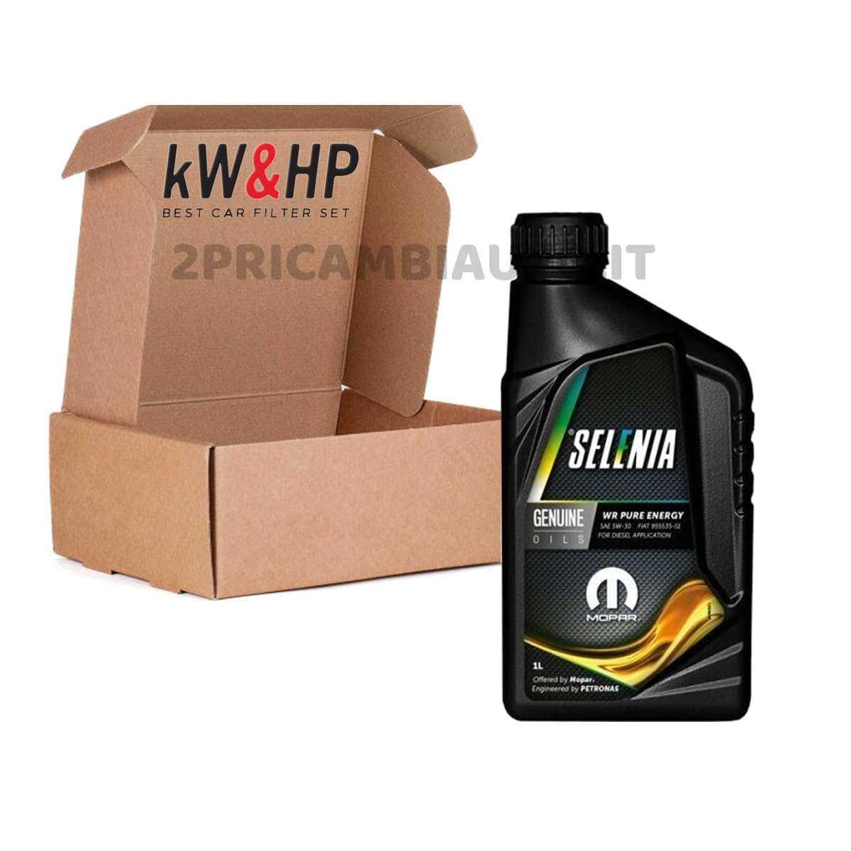 KIT TAGLIANDO 4 FILTRI + 4LT OLIO SELENIA WR 5W30 COMPATIBILE CON ALFA MITO PANDA 312 500C 500L 500X 1.3 85CV 95CV