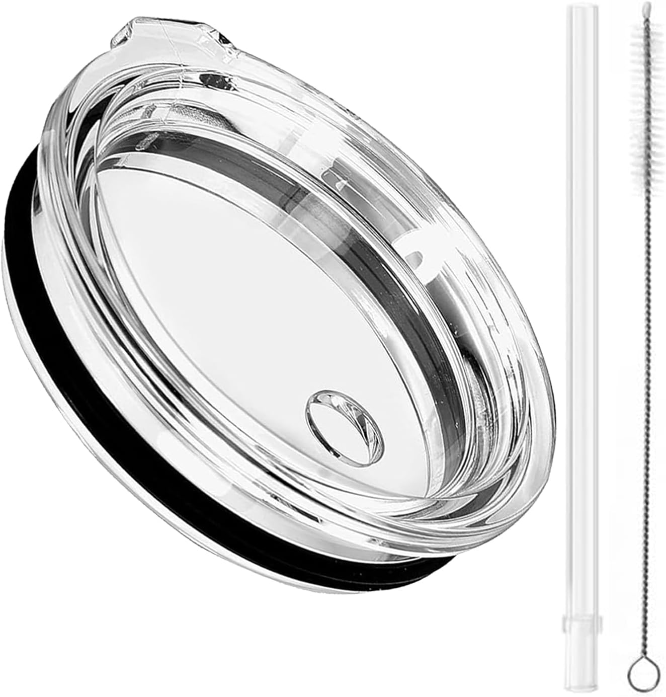 Replacement Lids for YETI Rambler 16 oz Pint, 20 oz Tumbler, 24 oz, 25 oz Straw Mug, 20 oz Tumbler Straw Lid for Yeti Tumbler and other Brand