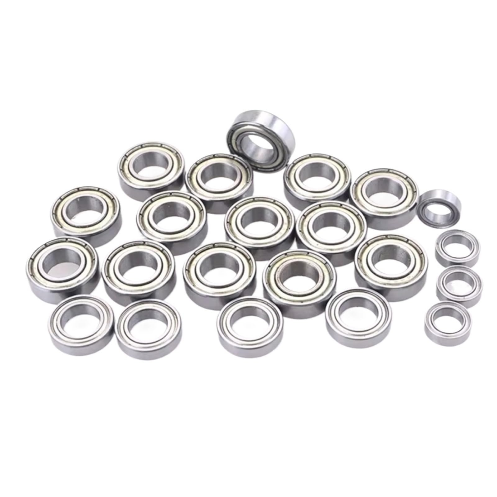 Rodamientos Auto RC para ZD For Racing 08423 08425 08426 08427 9020 9072 9116 9203 1/8 8109 14 Piezas De Rodamientos De Bolas De Acero Metálico para Coche RC
