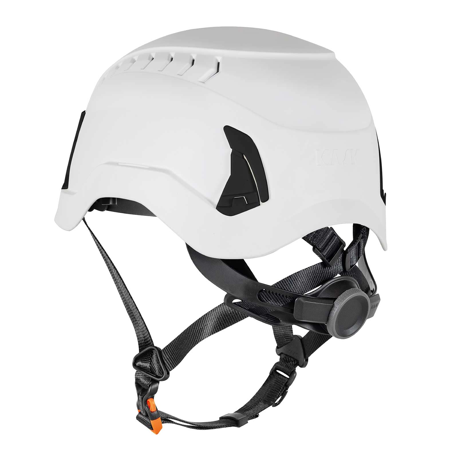 KASK Schutzhelm Primero Air, Bauhelm, Arbeitshelm, Drehrad, 14 Belüftungskanäle, nach EN397 und EN50365, Farbe:schwarz