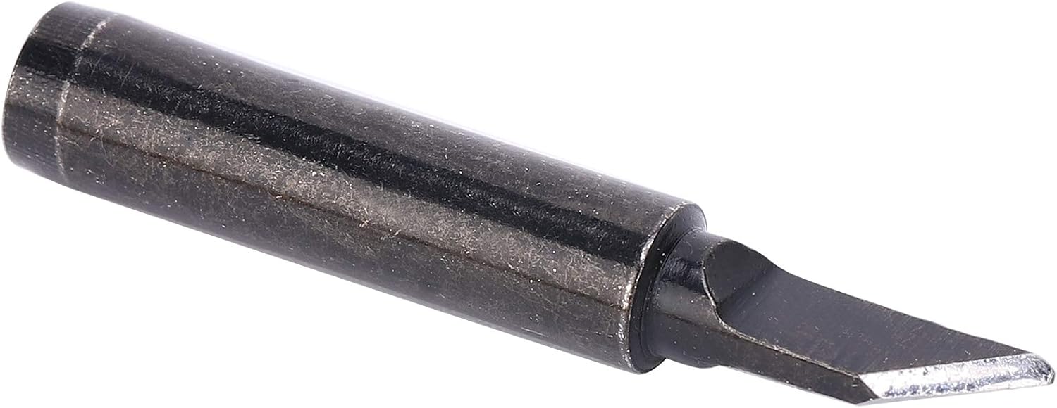10Pcs Soldering Iron Tips Black Inner Heating High Temperature Fast Heating for 936 937 938 Series Soldering Stations Oxygen Free Copper 900MT1.5K Replacement Parts