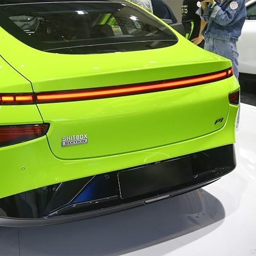 Miniatura 5 de AICEL Shitbox Edition Emblema de coche, calcomanía de repuesto para guardabarros 3D, calcomanía de metal personalizada para puerta trasera del