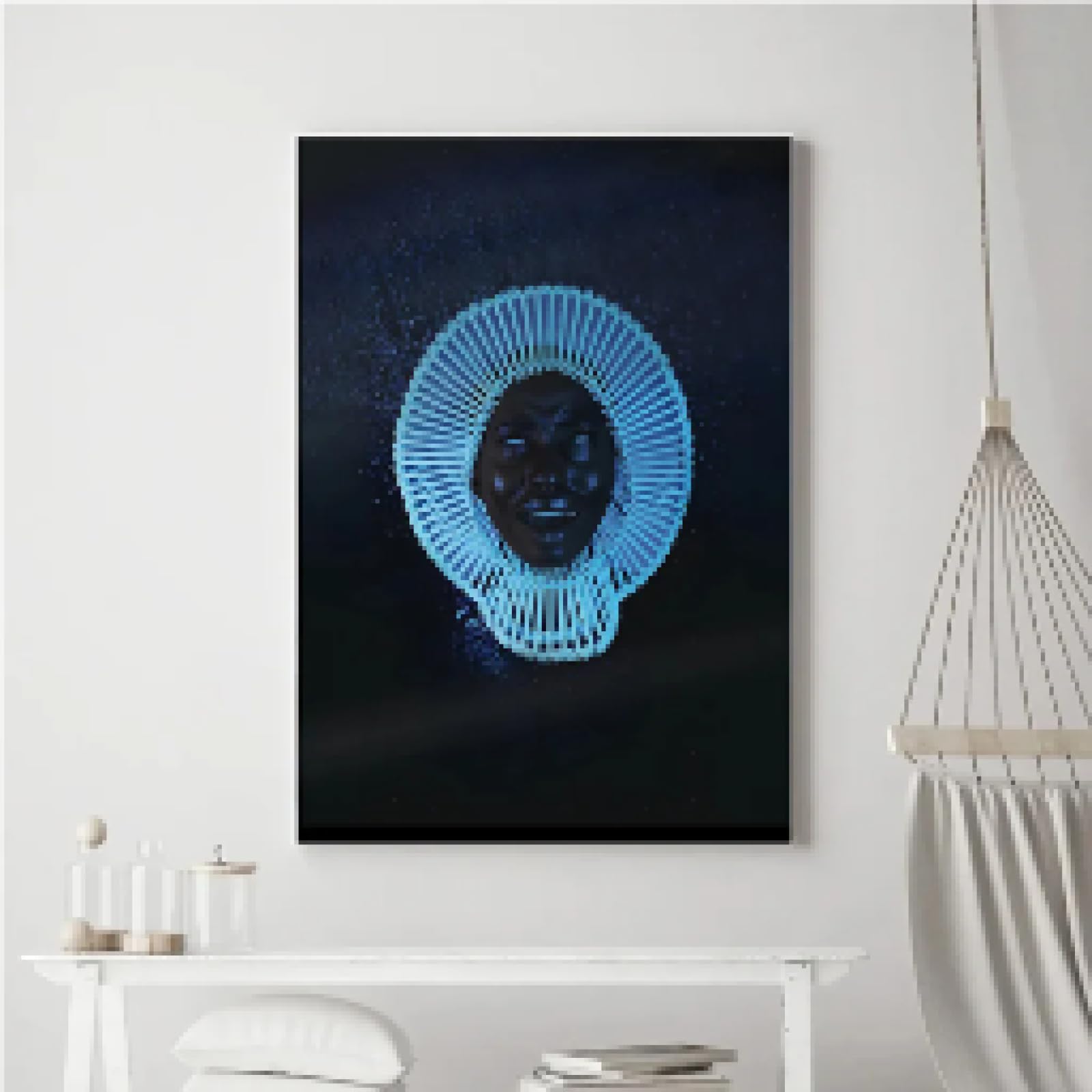 MAIMANG Poster, stampe, copertina dell'album musicale, rapper, studio, quadro su tela, dipinto, soggiorno, arredamento, cornice 40x60cm