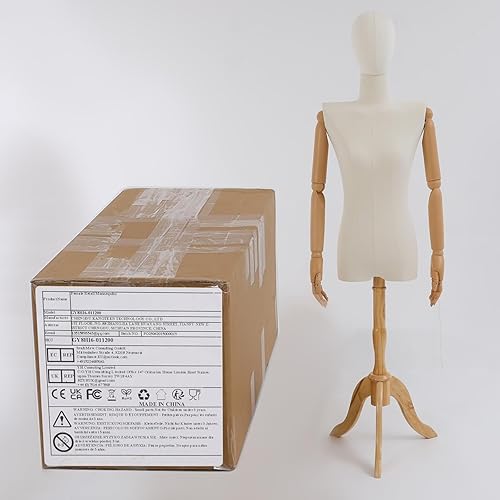Miniatura 9 de Forma de vestido de torso de maniquí femenino de 61.02-78.74 pulgadas de altura ajustable, maniquí de costura para ropa, soporte para el cuerpo