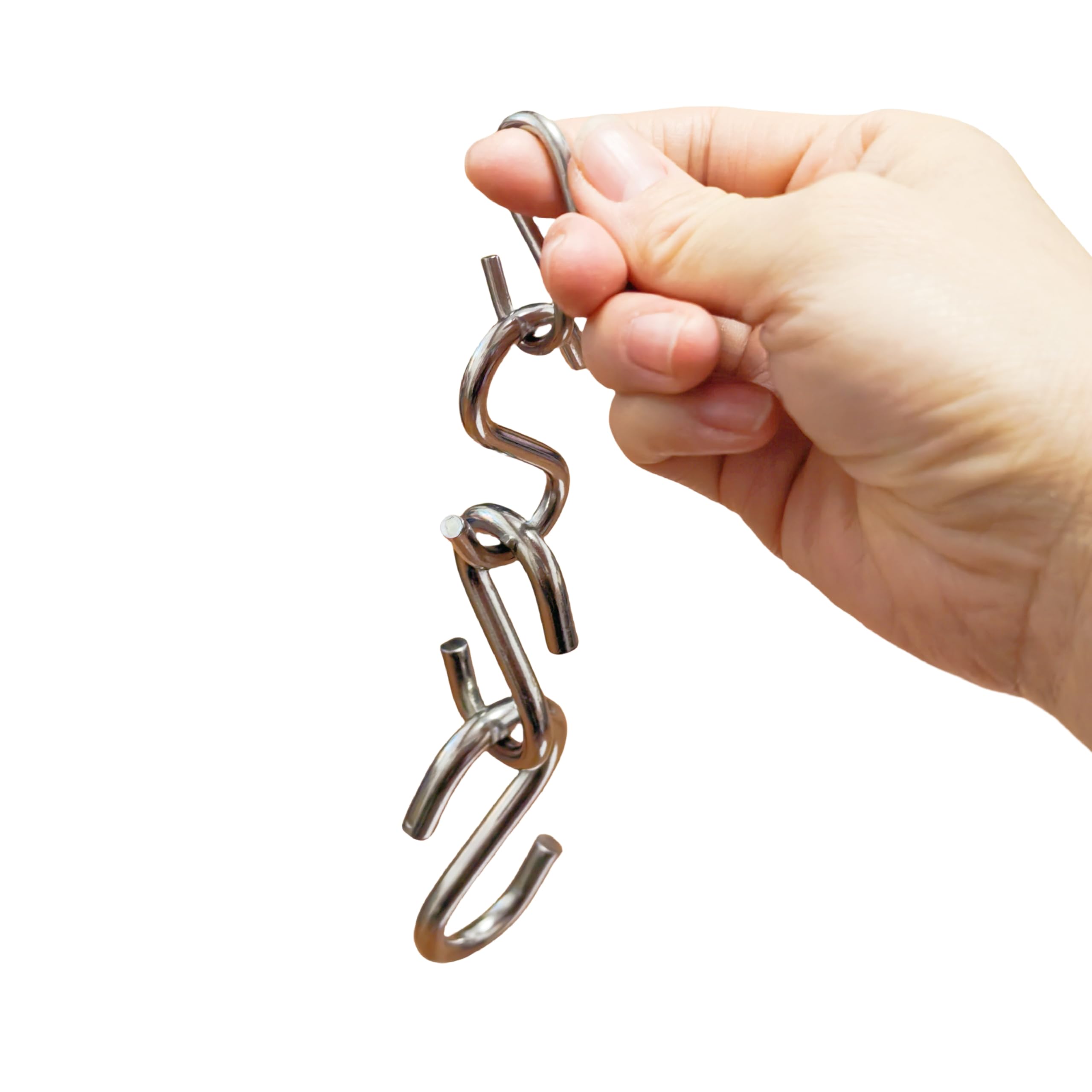 Stainless Steel S Hooks - 6 Pack -5