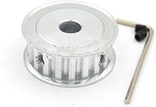 Pnloog-Timing Pulley 20 Teeth T5 Timing Pulley, Bore 5-20mm, Fit W=10/15mm, T5 Synchronous Belt 20T 20Teeth, T5 Timing Belt Pulley 20-T5 (Bore Diameter : Bore 6.35mm, Width : Fit Width 10mm Belt)