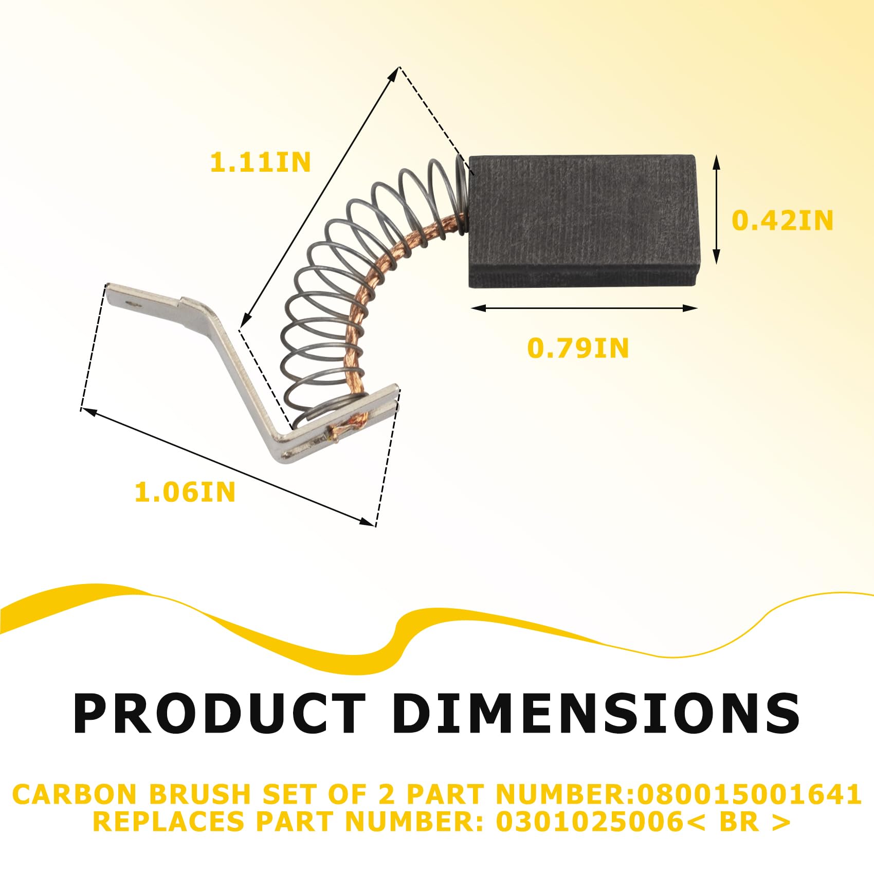 Escobillas De Carbón Motor Carboncillo Carbón Cepillos Para Makita (102