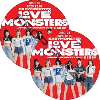 BABYMONSTER DVD [LOVE MONSTERS] JAPAN FAN CONCERT 2025 (2025.12.03#2枚セット) 日本語音声/ベイビーモンスター