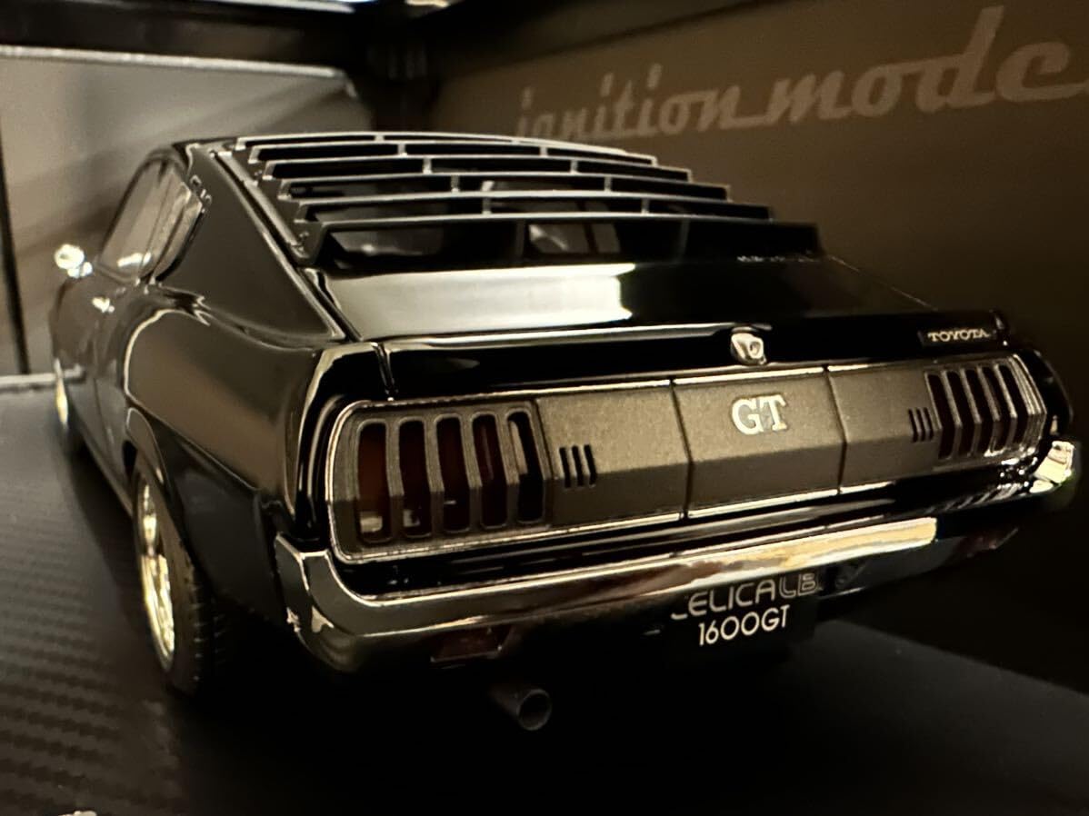 イグニッションモデル トヨタ セリカ 1600GT LB TA27 Black 楽天市場】イグニッションモデル 1/18 トヨタ セリカ 1600GT LB