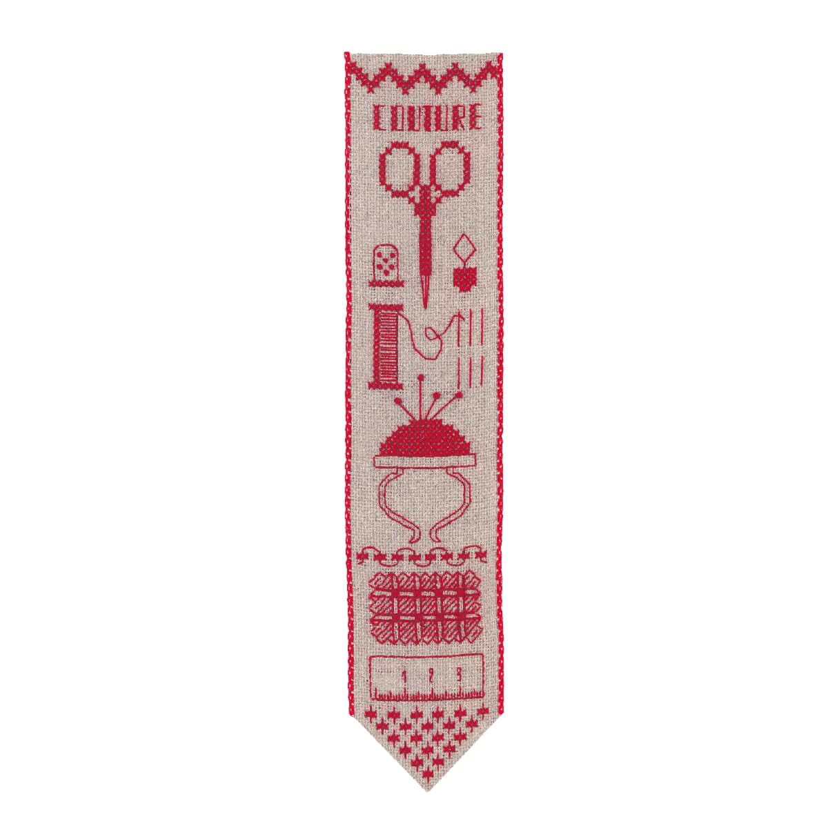 Le Bonheur des Dames Bookmark Cross Stitch Kit