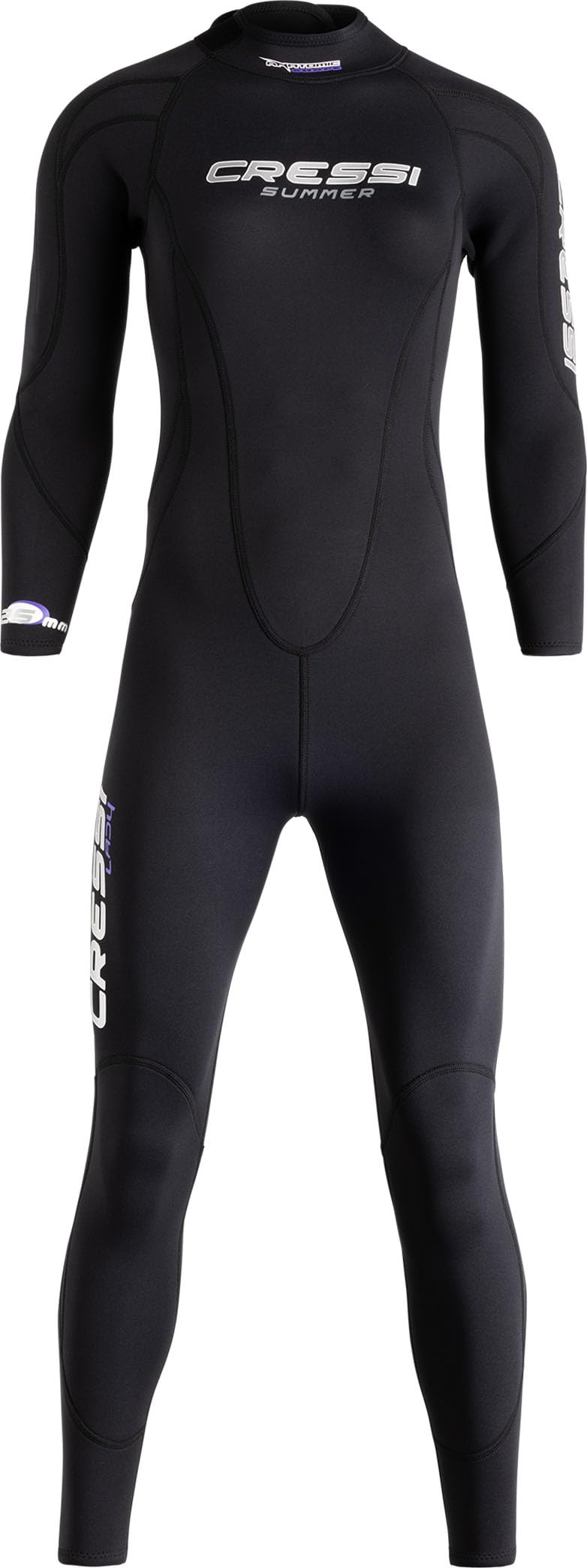 Cressi Summer Lady 2.5mm - Muta Monpezzo Senza Cappuccio per Immersioni e Snorkeling, Neoprene 2.5mm per Donna