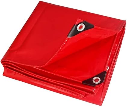 Heavy Duty Tarp, 26x49feet Waterproof Poly Tarpaulin with Reinforced Corners Wearable Durable Anti-Aging Emergency Rain Shelter for Deck Porch Patio Canopy Or Outdoor Camping,450g/M2