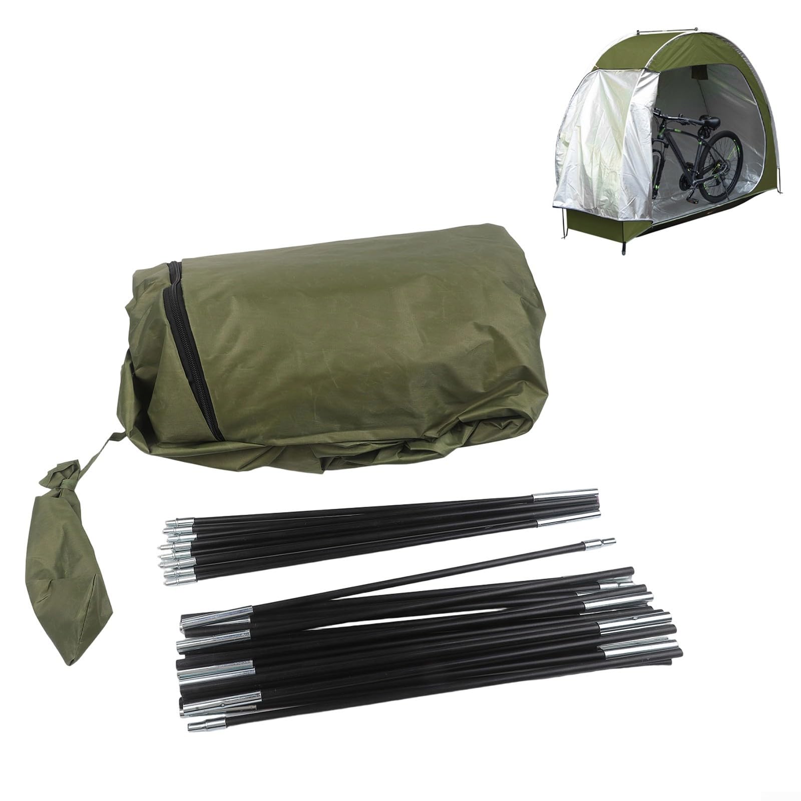 Tienda de almacenamiento de bicicletas impermeable 210D Oxford