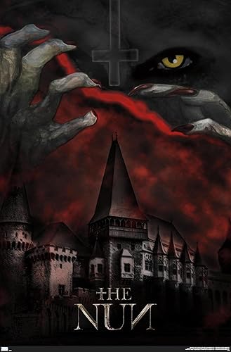 Trends International Póster de pared Nun-Castle, 22.375 x 34 pulgadas, versión premium sin marco