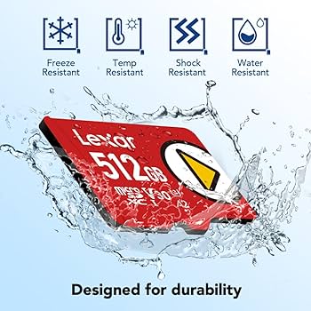 Amazon.com: Lexar 512GB PLAY micro SD Card, UHS-I, C10, U3, V30