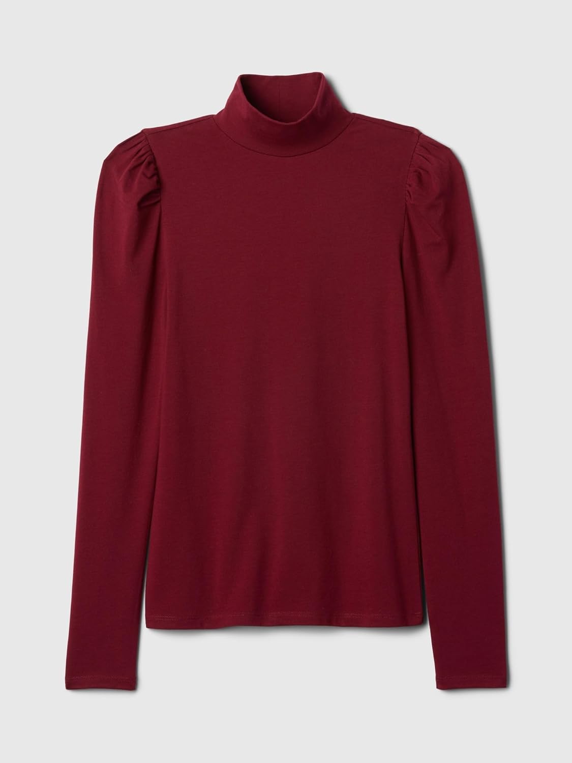 Gap Womens Long Sleeve Puffed Shoulder Turtleneck - Image 4