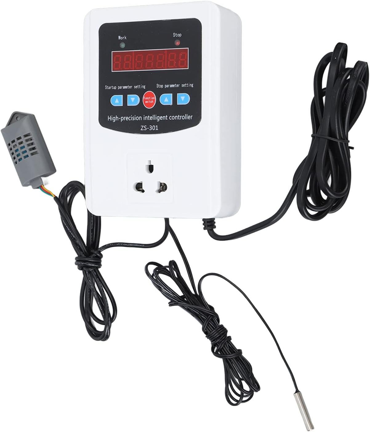 Amazon.com: Digital Temperature Humidity Controller, 1500W Digital ...