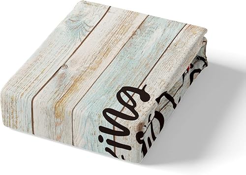 Miniatura 9 de Feelyou Juego de ropa de cama tamaño Queen Happy Camping funda de edredón para niños y adultos, 1 funda de edredón con 2 fundas de almohada (sin