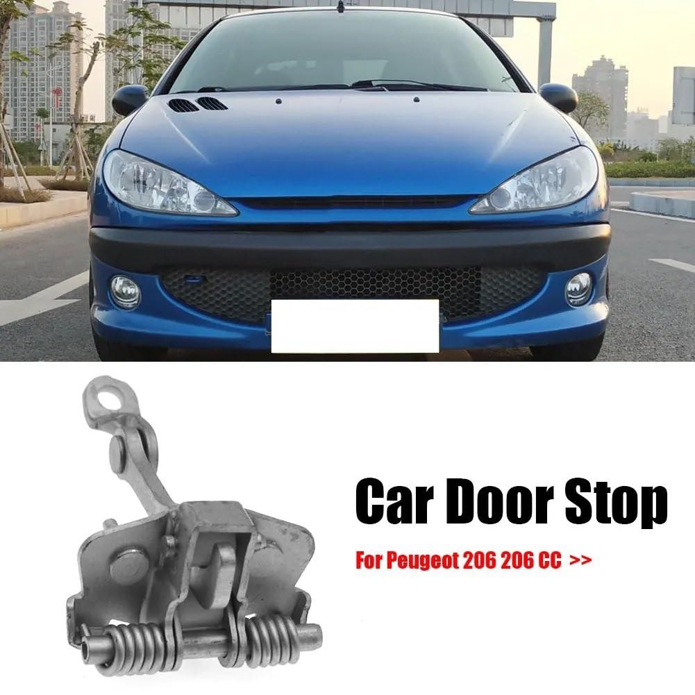 Zawias ramienia kontrolnego drzwi Dla Peugeot 206 CC 3DR 4DR 5DR | Ogranicznik zawiasu drzwi samochodu, lewy, prawy 9181C8 Metalowy pasek kontrolny ogranicznika drzwi